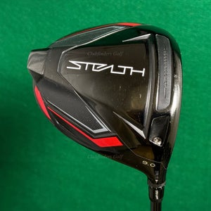TaylorMade Stealth 9 Driver Fujikura Atmos Black 6-S Graphite Stiff