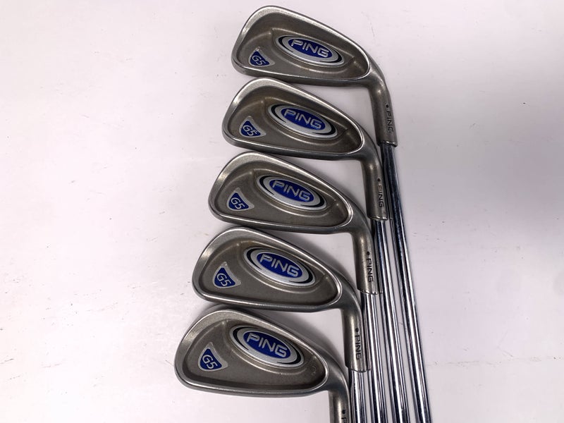 Ping G5 Iron Set 4-9 Black Dot Stiff Steel Mens RH No 8 iron +1''
