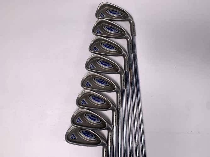 Ping G5 Iron Set 3-PW Black Dot Regular Steel Mens RH