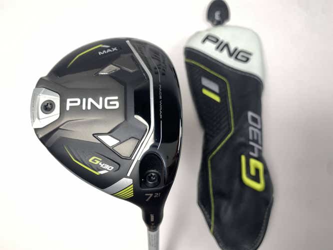 Ping G430 Max 7 Fairway Wood 21* Alta Quick 35g Senior Graphite Mens RH HC NEW