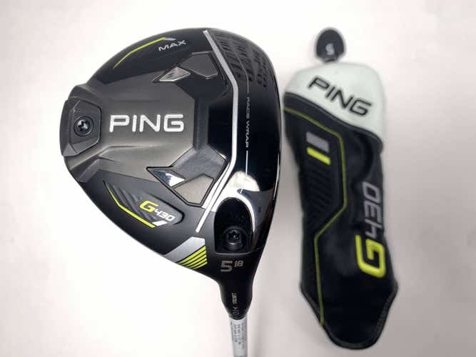Ping G430 Max 5 Fairway Wood 18* Alta CB 65g Regular Graphite Mens RH HC NEW