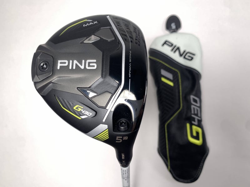 Ping G430 Max 5 Fairway Wood 18* Alta CB 65g Regular Graphite Mens RH HC NEW