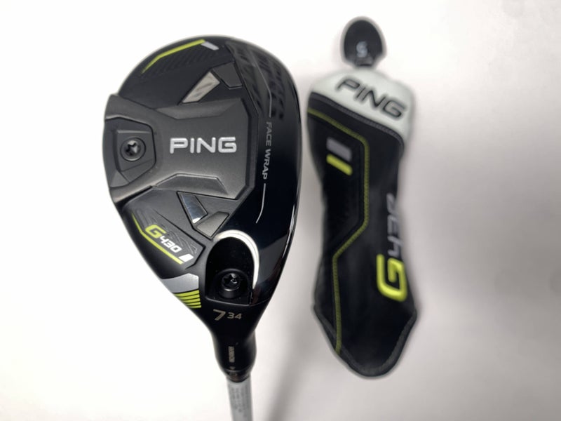 Ping G430 7 Hybrid 34* Alta CB Soft Regular 70g Senior Graphite Mens RH HC NEW