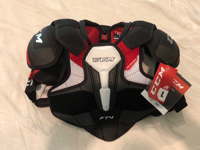 Large Junior CCM Jetspeed FT4 Shoulder Pads (New)
