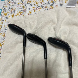Men's Tour Edge Exotics E8 Right Handed Hybrid Regular Flex lofts 25*,22*19*