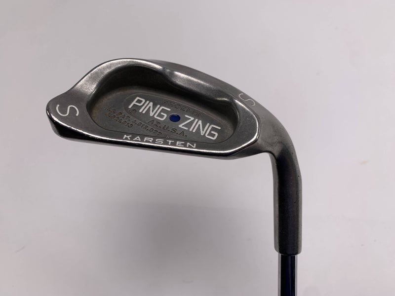 Ping Zing Sand Wedge SW Blue Dot 1* Up Karsten KT-M Wedge Steel Mens RH