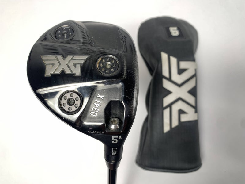 PXG 0341 X Proto 5 Fairway Wood 18* Tensei Blue Raw AV Series 75g Stiff RH HC
