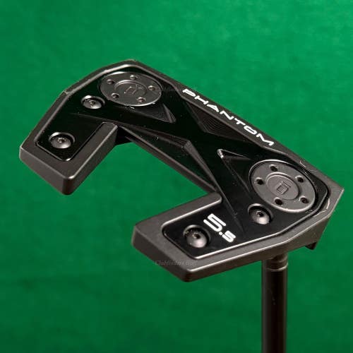 Scotty Cameron '23 Black Phantom X 5.5 38" Putter w/Stability,SuperStroke & HC