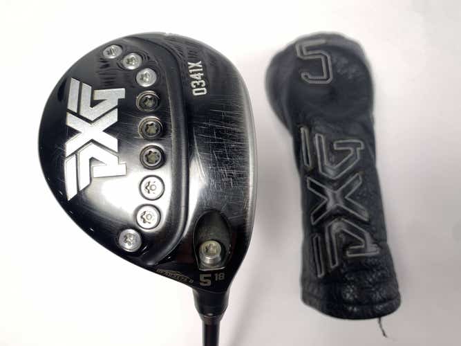 PXG 0341 X 5 Fairway Wood 18* HZRDUS Hand Crafted 6.5 75g Extra Stiff RH HC