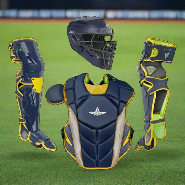 All Star MVP Pro Series Adult 16+ Baseball Catchers Gear Set