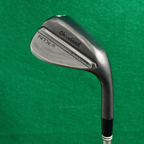 Cleveland RTX6 Zipcore Black 52-10 52 Gap Wedge KBS C-Taper 130 Extra Stiff