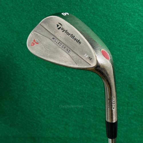 TaylorMade Milled Grind Chrome 60-SB10 60 Lob Wedge Dynamic Gold Steel Wedge