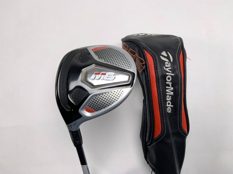 TaylorMade M6 D-Type 7 Fairway Wood 21* Fujikura Atmos Regular Mens LH HC