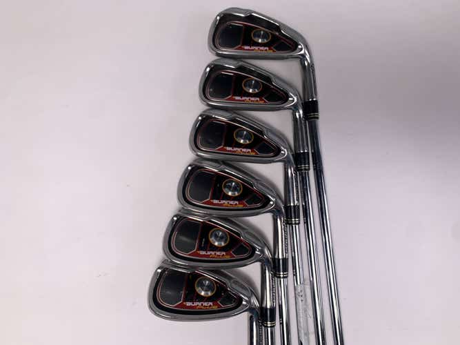 TaylorMade Burner Plus Iron Set 5-PW Burner Superfast 85g Regular RH +1/2''