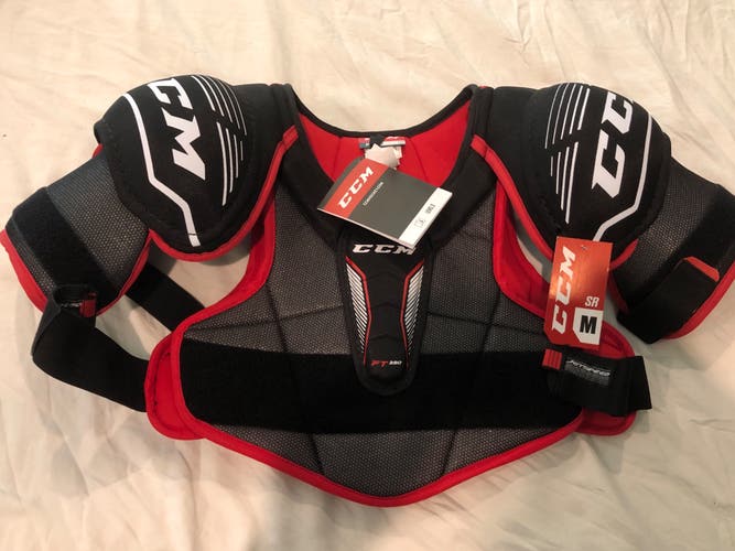 Medium Senior CCM JetSpeed FT350 Shoulder Pads (New)