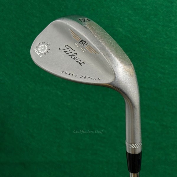 Titleist Vokey SM4 Tour Chrome 60-7 60 Lob Wedge Factory Stepped Wedge Flex