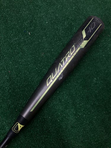 2019 Rawlings Quatro Pro Composite Bat USABat Certified (-10) Composite 20 oz 30" (Used)