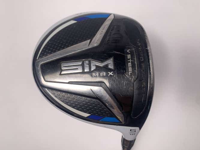 TaylorMade SIM MAX 5 Fairway Wood 18* Fujikura Ventus Blue 5R Regular RH
