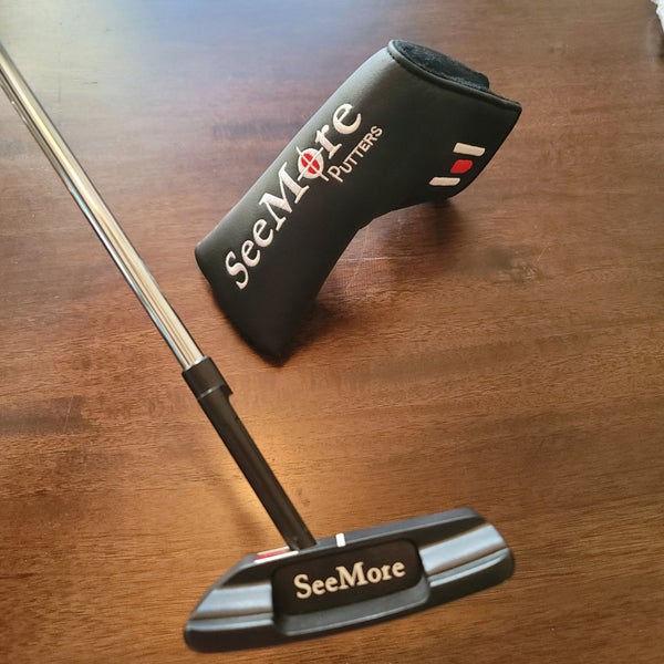 Black 2024 SeeMore Si2 Blade w/RST hosel Right Hand Putter 34" (Used)