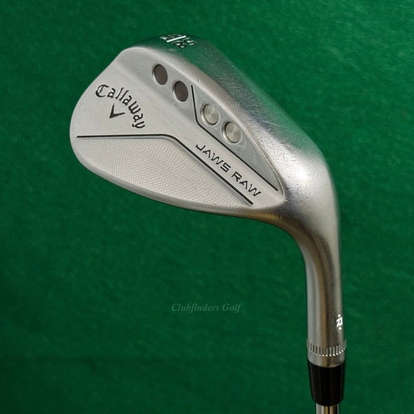 Callaway Jaws Raw Chrome 58-10S 58 Lob Wedge Dynamic Gold 115 Spinner TI Wedge