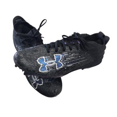 Used Under Armour Adult FB Cleats Black Senior 10.5 11760-S000082717
