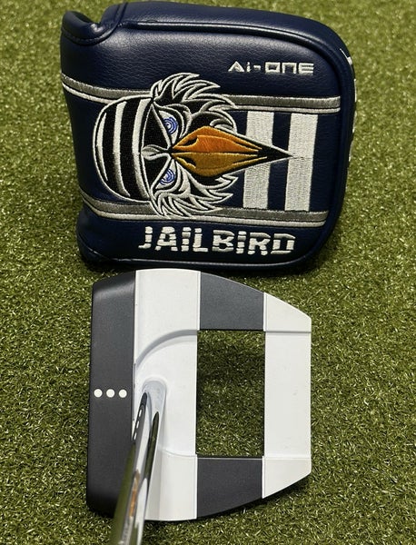 Odyssey Ai One Square 2 Square Jailbird Mallet Putter 34" w/ Headcover RH NICE!