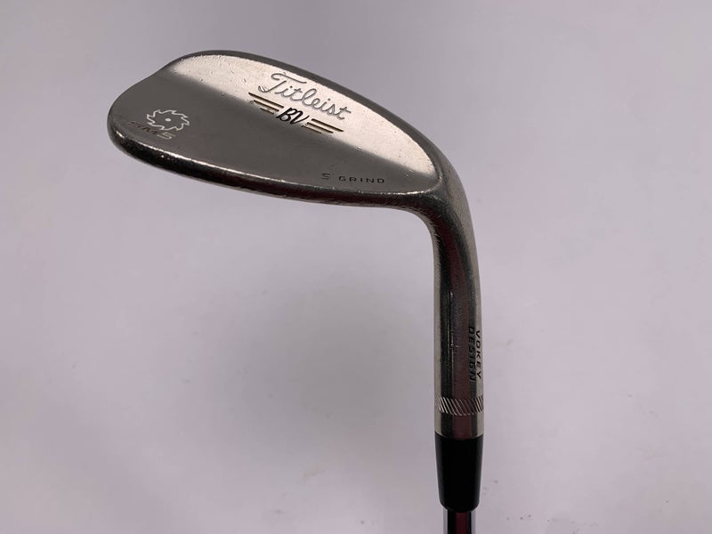 Titleist Vokey SM5 Gold Nickel Lob Wedge LW 60* 7 Bounce S-Grind Wedge Mens RH