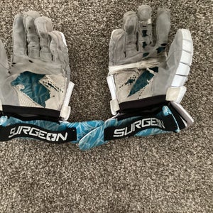 STX Surgeon RZR2 Lacrosse Gloves 12" (Used)
