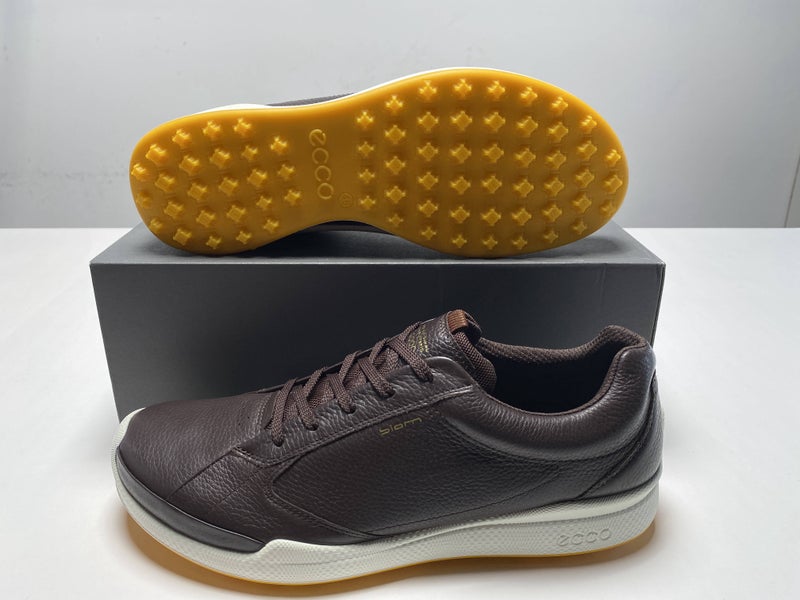 ECCO Biom Hybrid Waterproof Golf Shoes Brown Men's SZ 12-12.5 (131654 01178)