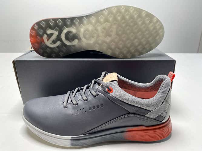 ECCO S-Three Waterproof Golf Shoes Gray Women's SZ 8-8.5 (102903 01308)