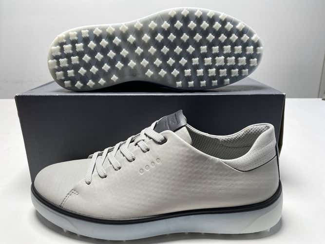 ECCO Tray Waterproof Golf Shoes Grey Men's SZ 9-9.5 (100304 57719)