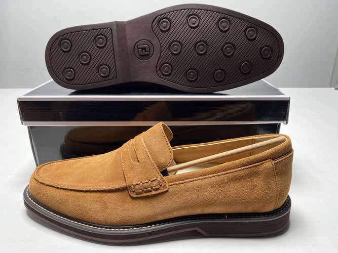 FootJoy Loafer Casual Shoes Brown Men's SZ 12 (79075)