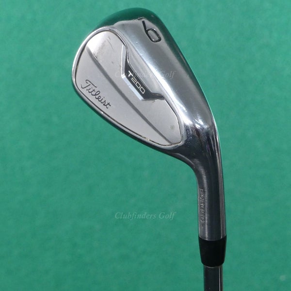 Titleist 2021 T200 Forged Single 9 Iron True Temper AMT Black S300 Steel Stiff