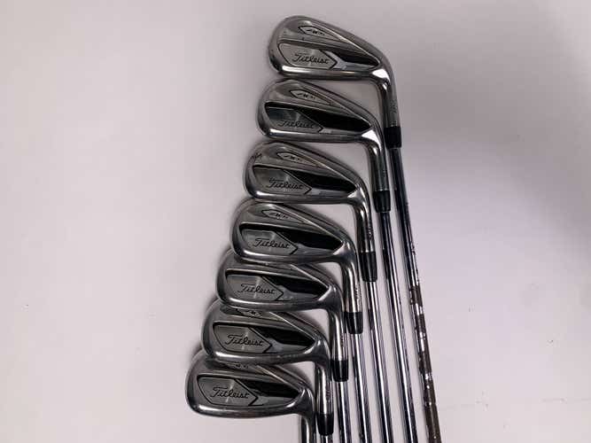 Titleist 718 AP1 Iron Set 5-PW+GW True Temper AMT R300 Red Regular Steel Mens RH