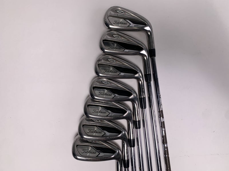 Titleist 718 AP1 Iron Set 5-PW+GW True Temper AMT R300 Red Regular Steel Mens RH