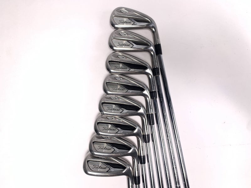 Titleist 718 AP1 Iron Set 4-PW+GW True Temper AMT R300 Red Regular Steel Mens RH