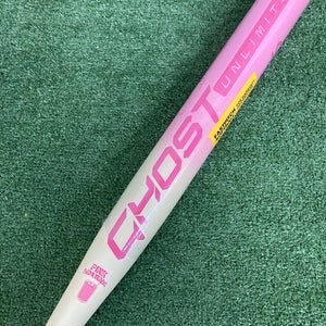 Pink 2025 Easton Ghost Unlimited Composite Bat (-10) Composite 23 oz 33" (Used)