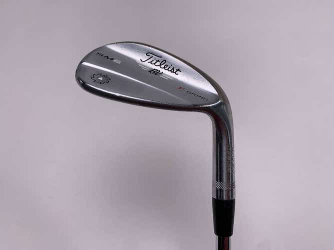 Titleist Vokey SM6 Tour Chrome Gap Wedge GW 52* 12  F-Grind DG Mens RH