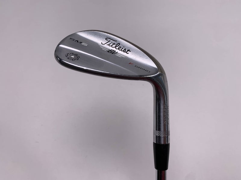 Titleist Vokey SM6 Tour Chrome Gap Wedge GW 52* 12  F-Grind DG Mens RH