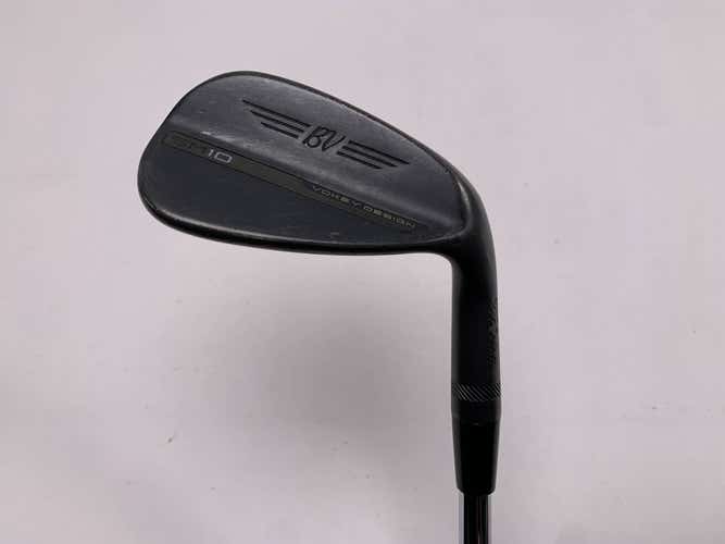 Titleist Vokey SM10 Jet Black Gap Wedge GW 48* 10 F-Grind Wedge Steel Mens RH