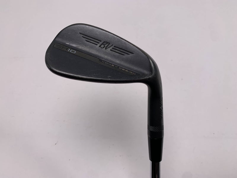 Titleist Vokey SM10 Jet Black Gap Wedge GW 48* 10 F-Grind Wedge Steel Mens RH