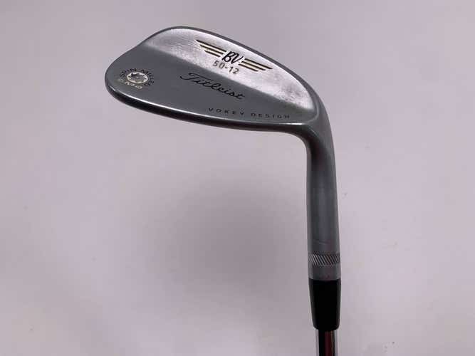 Titleist Vokey Spin Milled SM4 Chrome Gap Wedge GW 50* Wedge Steel Mens RH