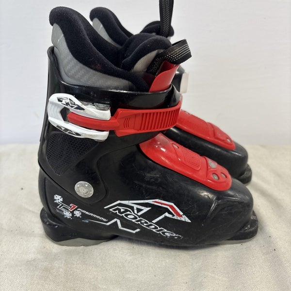 Mondo Size 18 - 19.5 US Kids Size 12 NORDICA FIREARROW TEAM 1 Ski Boots