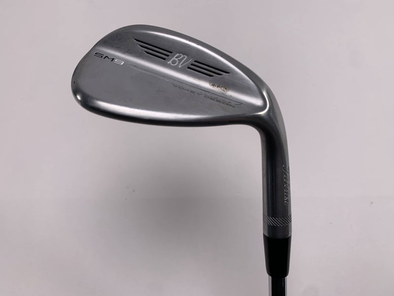 Titleist Vokey SM9 Tour Chrome Sand Wedge SW 54* 10 Bounce Wedge Steel Mens RH