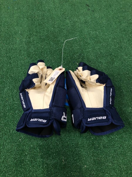 Blue Senior Bauer Vapor Pro Team Gloves 13" Pro Stock (New)