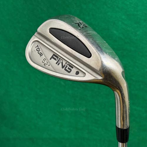 Ping Tour Black Dot 52 Gap Wedge Factory Stepped Steel Wedge Flex