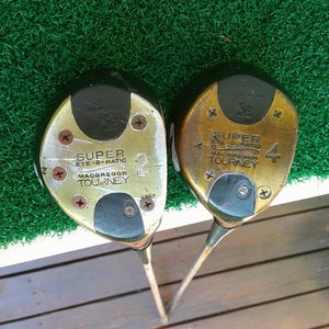 1957 MacGregor Toney Penna Persimmon (2W & 4W) Wood Set