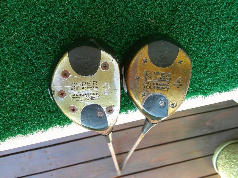 1957 MacGregor Toney Penna Persimmon (2W & 4W) Wood Set