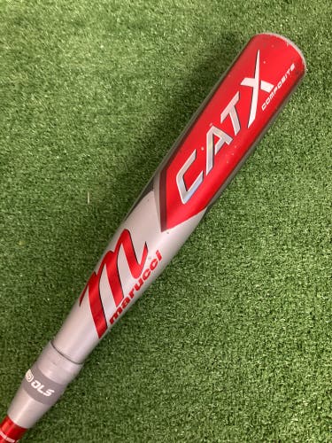 Marucci CAT X Composite Bat USSSA Certified (-10) Composite 18 oz 28" (Used)