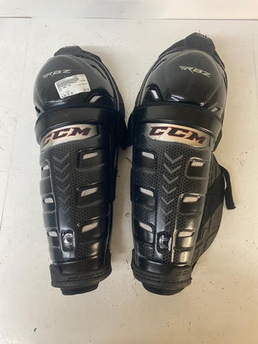 Used CCM RBZ 150 Senior Shin Guards Black 14" 11793-S000255611